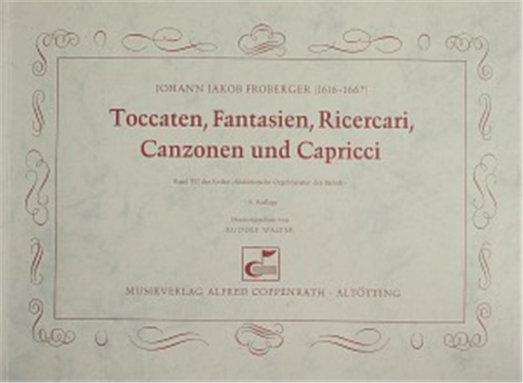Froberger: Toccaten und Fantasien für Orgel